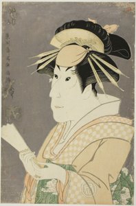 Tee c ve r Sanogawa Ichimatsu Good As s Onayo by Toshusai Sharaku