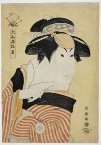 Yamatoya Tojaku (Otoma olarak Aktör Iwai Hanshiro IV, Kamakura'daki Inamuragasaki'den Ohina'nın kızı) (Yondai-me Iwai Hanshiro no Kamakura Inamuragasaki no Ohina musume Otoma)
