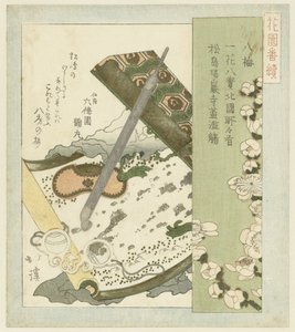 Parşömen Üzerindeki Gözlükler by Totoya Hokkei