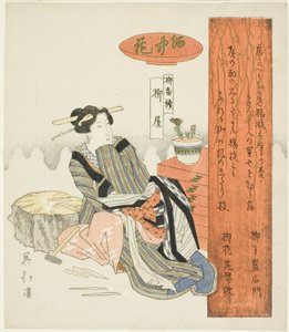 Söğüt Dükkanı (Yanagiya), "Bir Söğüt Serisi (Yanagi bantsuzuki)" dizisinden by Totoya Hokkei
