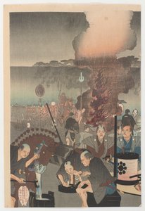 Chiyoda, 1897 (renkli tahta baskı)