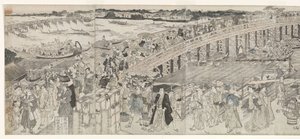 Manzara: Ryogoku Köprüsü