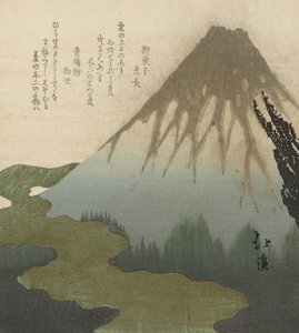 Fuji Dağı, 1890-1900 (tahta baskı)