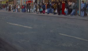 Günün Sonu, 2010 (tuval üzerine yağlıboya) by Trevor Burgess