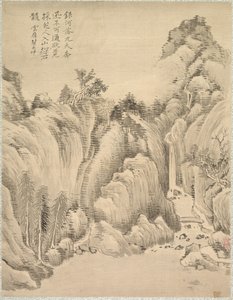 Şelale ve Kayalar, 1847.