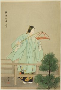 Sakuragawa, "Yüz No Drama (Nogaku hyakuban)" serisinden by Tsukioka Kogyo