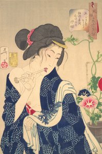 Uyanış: Koka Döneminde Bir Kız 1844-1848, 1888. by Tsukioka Yoshitoshi