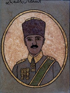 Kemal (Mustapha) Atatürk (1881-1938) 1920-30 (boyalı cam)