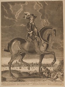 Oliver Cromwell at sırtında by Ubekendt