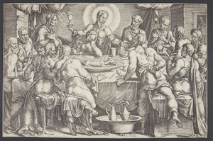 İsa, son akşam yemeğinde Judas Iscariot