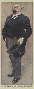 Hohenlohe-Schillingsfurst Prensi Konrad, Avusturya Trieste Valisi by Ugo Finozzi