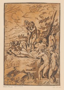 banyo perileri by Ugo da Carpi (possibly)