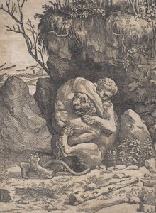 Herkül ve Nemean Aslanı, M.Ö. 1517-18.
