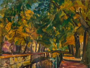 Potsdam'daki Kanal, c1926 by Ulrich Hubner