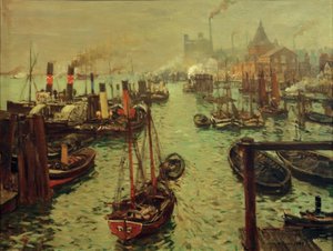 Hamburg limanı by Ulrich Hubner