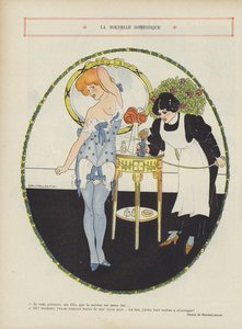 Le Rire (renkli taş) için çizim by Umberto (after) Brunelleschi