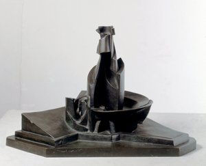 Uzayda bir şişenin geliştirilmesi (Uzayda bir şişenin geliştirilmesi) Umberto Boccioni