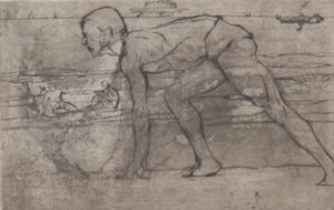 Sporcu, 1907. by Umberto Boccioni