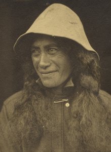 Portre, Tauranga, c.1930 (gümüş jelatin baskı) by Una Garlick