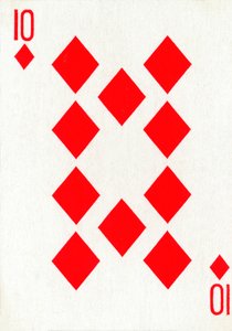 Goodall & Son Ltd. iskambil destesinden 10 Elmas, c1940 by Unbekannt