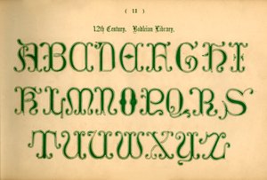 12. yüzyıl. Bodleian Kütüphanesi, 1862 by Unbekannt