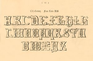 13. yüzyıl. Latince MS., 1862