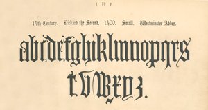 14. yüzyıl. İkinci Richard. 1400. Küçük. Westminster Manastırı, 1862 by Unbekannt