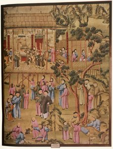 Ching Hanedanlığı Tarzında 18. Yüzyıl Çin Duvar Kağıdı, 1934. by Unbekannt