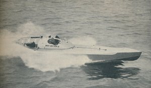 1936 dünyanın en hızlı tek motorlu teknesi Miss Britain III, 1936 by Unbekannt