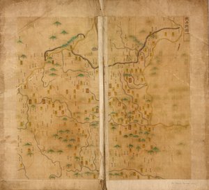Shaanxi'nin 1. Haritası by Unbekannt