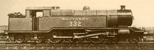 4-6-4 Baltık Tank Motoru, Güney Demiryolu, 1930. by Unbekannt