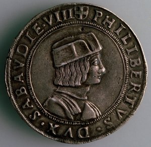 4-Testoon. Savoy Dükalığı, İtalya, Ön Yüz: Philibert II, Savoy Dükü, 1497-1504 by Unbekannt