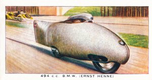 494 CC BMW. Ernst Henne, 1938 by Unbekannt