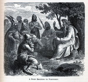 Kuzeylilere Okuyan Bir Ozan, 1882 by Unbekannt