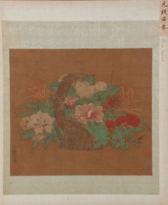 Bir Çiçek Sepeti, Ming hanedanı, 16. yüzyıl. by Unbekannt