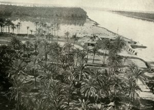 Dicle Nehri Üzerinde Bir İngiliz Mevkii, 1919. by Unbekannt