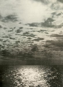 Deniz Donmadan Önce Bir Bulut Etkisi, c1908, 1909 by Unbekannt