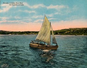 Bir Küba teknesi, Havana, c1920 by Unbekannt