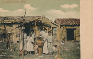 Kübalı bir taşra ailesi, 1908 by Unbekannt