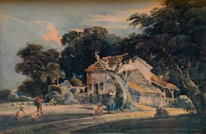 Bir Devonshire Çiftliği, c1798, 1921 by Unbekannt
