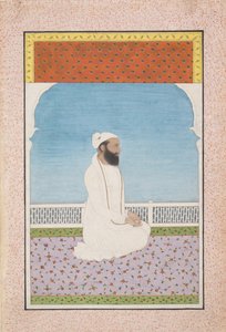 Bir Terasta Oturan Kutsal Bir Adam, ca. 1850. by Unbekannt