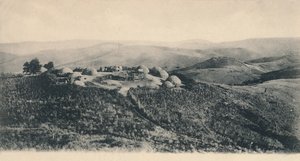 Bir Kafir Kraal - Zululand, 20. yüzyılın başlarında. by Unbekannt