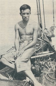 Modern Bir Ulysses. Gerbault, Fiji Adaları