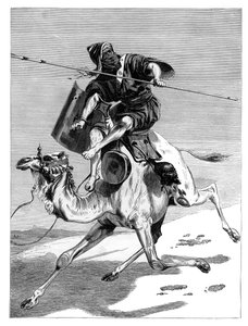 Mağribi bir savaşçı, c1890 by Unbekannt