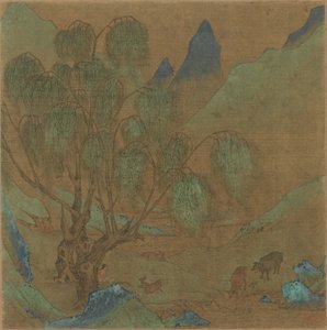 Bir Pastoral Sahne, 1271-1368. by Unbekannt