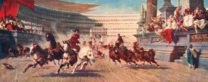 Bir Roma araba yarışı, Circus Maximus, 20. yüzyıl by Unbekannt