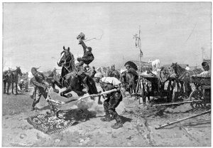Bir Rus at fuarı, 1894 by Unbekannt