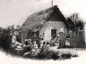 Bir Güney Amerika kulübesi, c1900s by Unbekannt