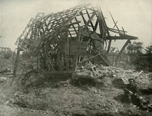 Batı Cephesinde Bir Köy, 1919. by Unbekannt