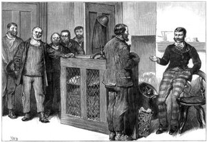 Bir kömür madeninde lokavt, Güney Galler, 1875 by Unbekannt